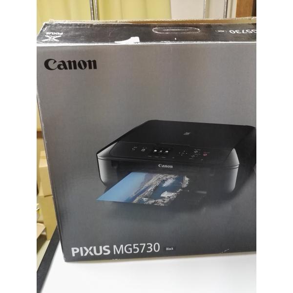 旧モデル Canon インクジェットプリンター複合機 PIXUS MG5730 BK ブラック