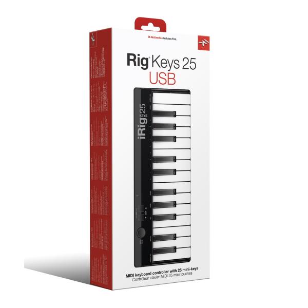 IK Multimedia iRig KEYS 25 モバイルUSBキーボード【国内正規品】