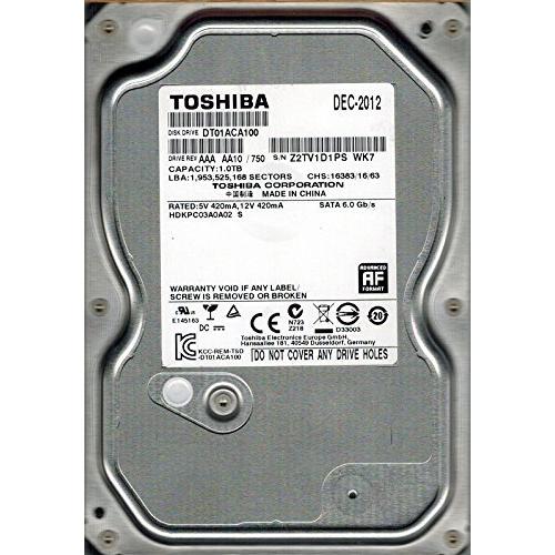 Toshiba DT01ACA100 HDKPC03A0A02 1TB [並行輸入品]