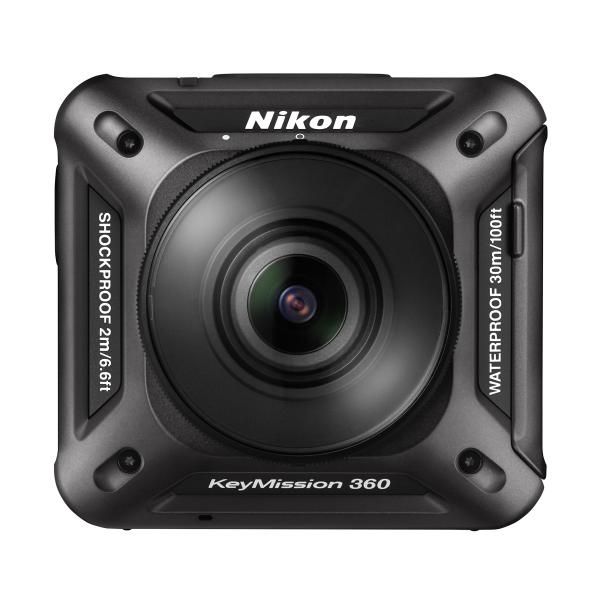 Nikon 防水アクションカメラ KeyMission 360 BK ブラック