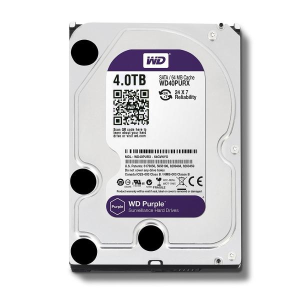 WD 4tb Purple wd40purx Surveillance OEM内蔵ハードドライブ