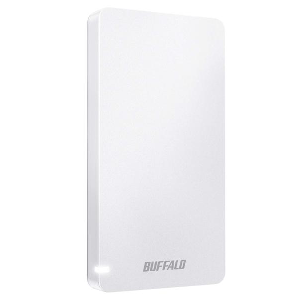 BUFFALO USB3.2Gen2 ポータブルSSD 960GB 名刺サイズ 読込速度530MB/...