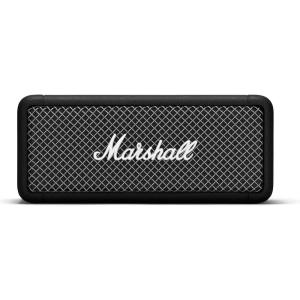 Marshall ワイヤレスポータブル防水スピーカー Emberton ブラック 連続再生20時間/...