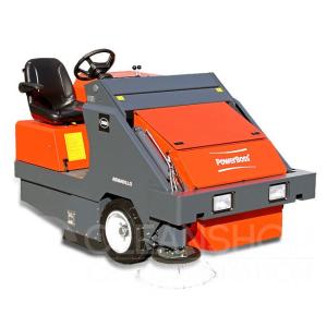 美品 蔵王産業 手押し動力 スイーパー プロスイープ634