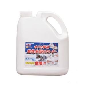 ユシロ化学工業　水アカ撃退酸性水回りクリーナー 4L