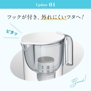 浄水器 クリンスイ 浄水ポット ポット型 1....の詳細画像3