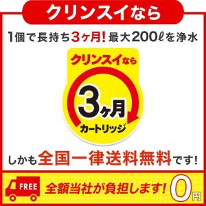 クリンスイ カートリッジ ポット型 浄水器カー...の詳細画像5