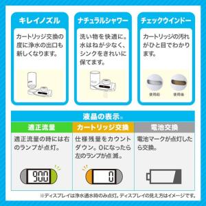 浄水器 クリンスイ 蛇口直結型 MD301-W...の詳細画像3