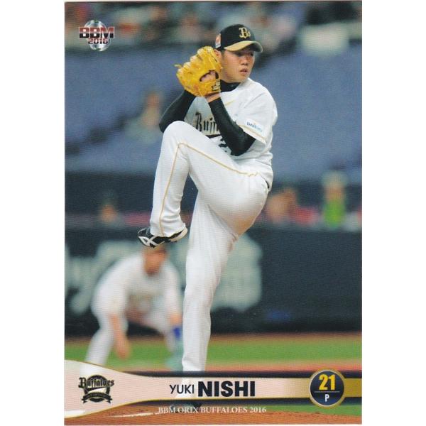 BBM 2016 オリックス・バファローズ 西勇輝 Bs12 レギュラー