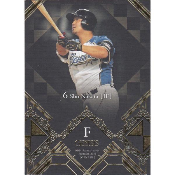 BBM 2016 GENESIS 中田翔 015 レギュラー