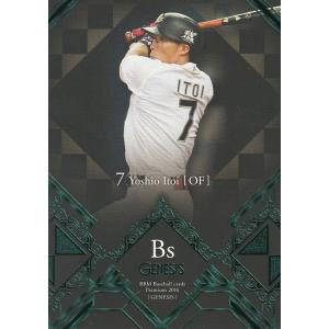 BBM 2016 GENESIS 糸井嘉男 /120 043 グリーン箔版