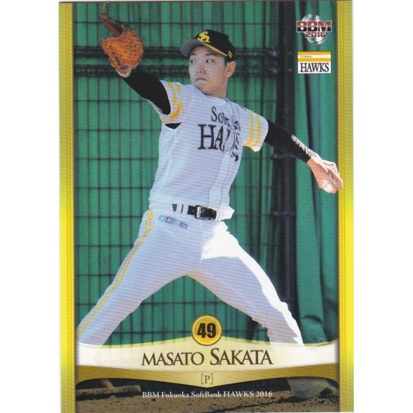 BBM 2016 福岡ソフトバンクホークス 坂田将人 H23 レギュラー