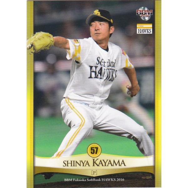 BBM 2016 福岡ソフトバンクホークス 嘉弥真新也 H28 レギュラー