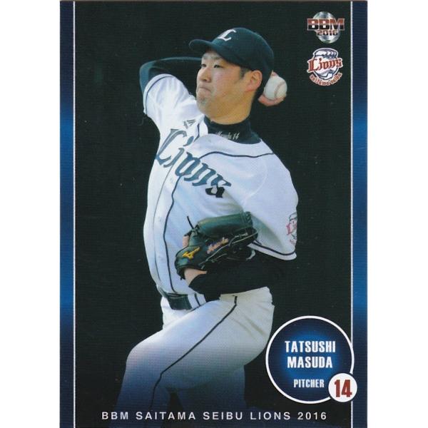 BBM 2016 埼玉西武ライオンズ 増田達至 L04 レギュラー