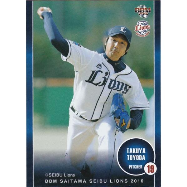 BBM 2016 埼玉西武ライオンズ 豊田拓矢 L09 レギュラー