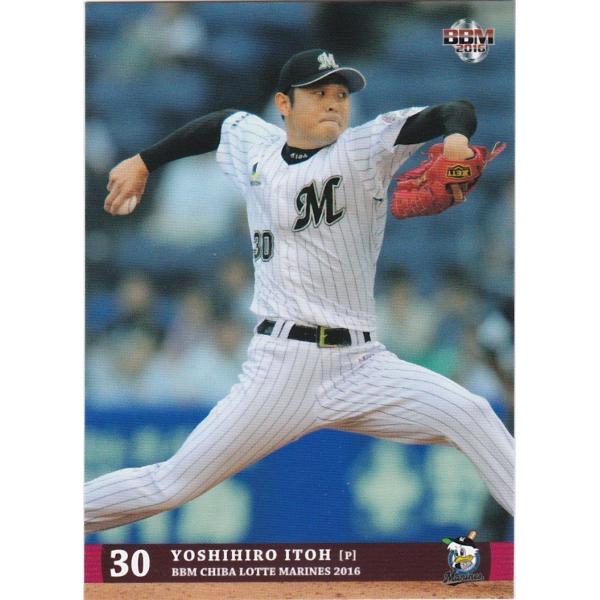 BBM 2016 千葉ロッテマリーンズ 伊藤義弘 M14 レギュラー