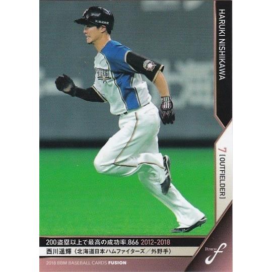 BBM 2018 FUSION 西川遥輝 031 記録の殿堂