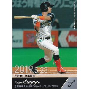 BBM 2019 FUSION 杉谷拳士(シークレット) 37 記録の殿堂