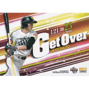 BBM 2019 福岡ソフトバンクホークス 周東佑京 H76 Get Over