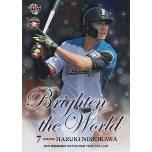 BBM 2020 北海道日本ハムファイターズ 西川遥輝 BW8 主力選手