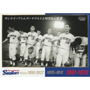 BBM 2022 東京ヤクルトスワローズヒストリー 水谷新太郎 22 レギュラー