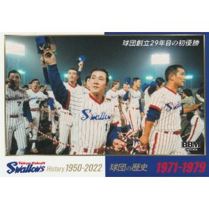 BBM 2022 東京ヤクルトスワローズヒストリー 高津臣吾 46 レギュラー