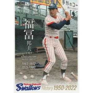 BBM 2022 東京ヤクルトスワローズヒストリー 水谷新太郎 22 レギュラー