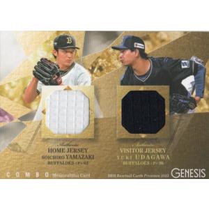 BBM 2023 GENESIS 山崎颯一郎 宇田川優希 /60 コンボメモラビリアカード ジャージ
