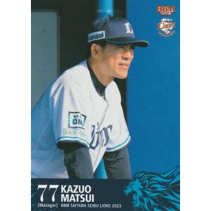 BBM 2023 埼玉西武ライオンズヒストリー 松井稼頭央 51 レギュラー