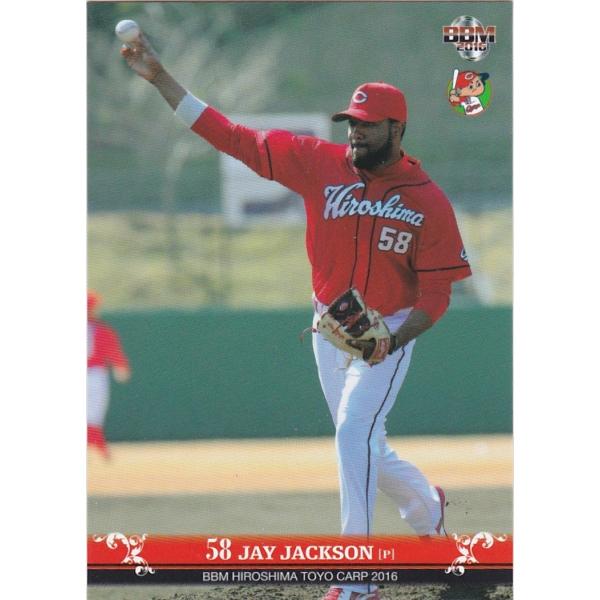 BBM 2016 広島東洋カープ ジャクソン C27 レギュラー
