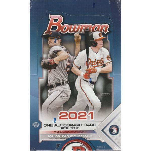 MLB 2021 BOWMAN BASEBALL HOBBY 1BOX(24パック入り)