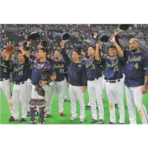 カルビー 2018プロ野球チップス第3弾 C-12 交流戦勝率1位（ヤクルト） チェックリスト