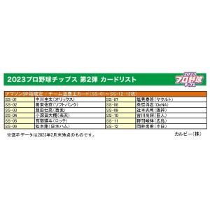 カルビー 2023プロ野球チップス第2弾 チーム盗塁王カード 12種12枚 コンプ スペシャルBOX