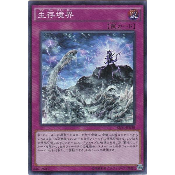 遊戯王 SR04-JP030 生存境界 スーパーレア