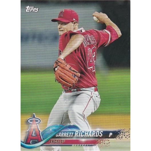TOPPS 2018 ギャレット・リチャーズ Garrett Richards A-15 ANGEL...