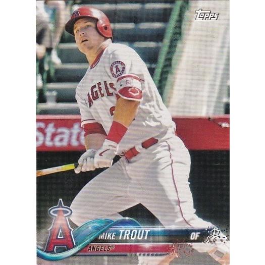 TOPPS 2018 マイク・トラウト Mike Trout A-1 ANGELS TEAM SET