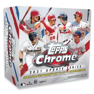 MLB 2021 TOPPS CHROME UPDATE BASEBALL 1BOX(10パック入り)