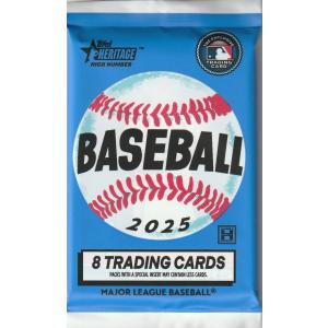 MLB 2025 TOPPS HELITAGE HIGH NUMBER HOBBY 1パック(8枚入...