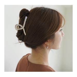 パール ヘアクリップ 大きめ バンスクリップ ...の詳細画像2