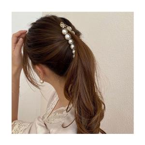 パール ヘアクリップ 大きめ バンスクリップ ...の詳細画像5