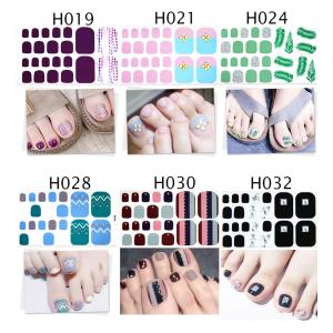 フットネイルシール 2+2 フルカバー 貼るだ...の詳細画像3