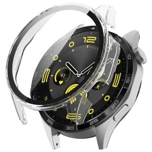 For HUAWEI WATCH GT 4 46MM 専用ケースHVUYAL一体型 強化ガラス 保護カバー 全面保護 強化ガラス画面 9H保｜clearsky