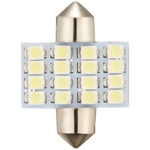 DIDA 16連 (4x4) 高輝度LED ルームランプ ホワイト 2ヶ T10×31mm｜clearsky