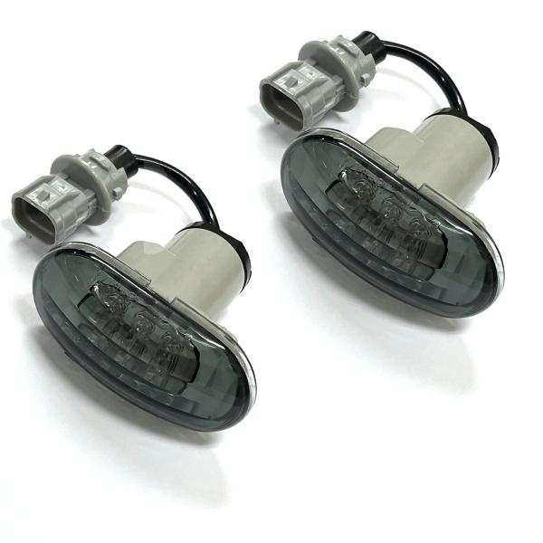 B64ジムニー/JB74シエラ対応！LEDサイドマーカー スモーク スズキ車汎用 SMS-04LS◆...
