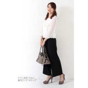 「日本製」 レース ブラウス スカラップ きれ...の詳細画像4