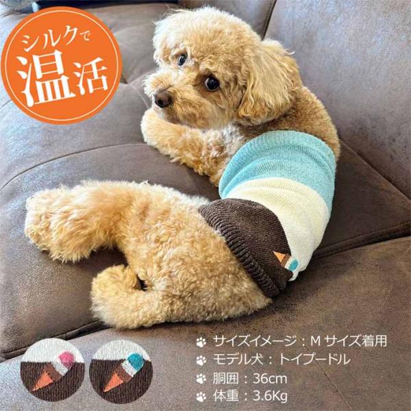 「日本製」 犬の服 腹巻 小型犬 超小型犬 服 ボーダー アイスクリーム柄 刺繍 可愛い 夏 冷房対...