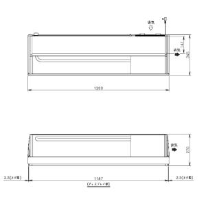 冷蔵ネタケース ホシザキ HNC-120B-R...の詳細画像3