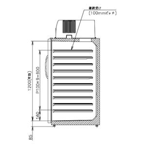 玄米保冷庫 ホシザキ HRA-6GD1 業務用...の詳細画像4