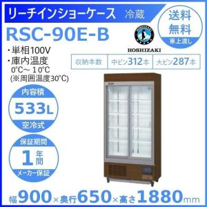 ホシザキ（HOSHIZAKI） リーチインショーケース RSC-120E （旧型番