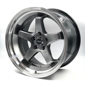 cleave クリーブ　ホイール10.5J+15 18インチ CLEAVE CLEAVE RACING FL53 18x10.5J +15 5H-114.3 ガンメタ/マシンド